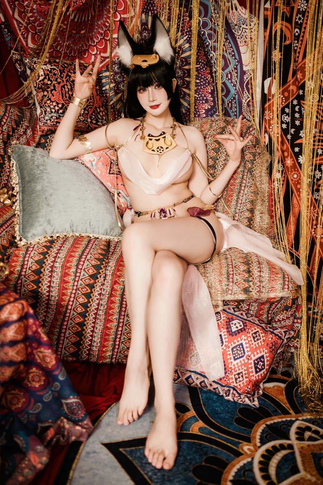 Coser@兔胖胖 – 碧蓝航线 武藏舞娘 (41P)