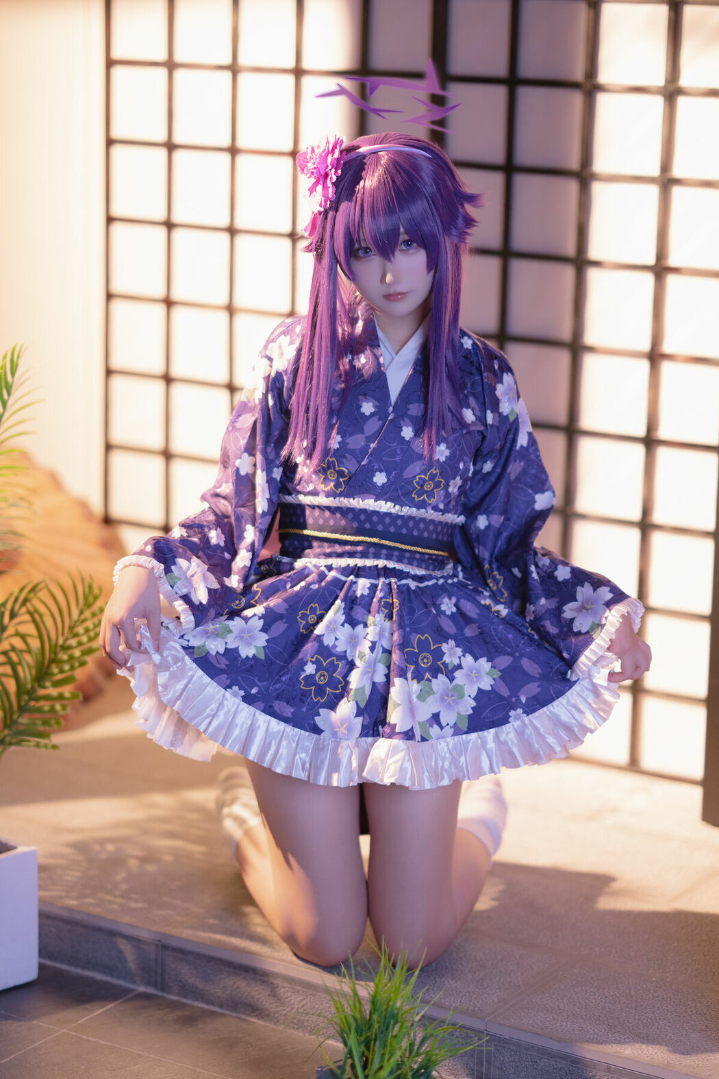Coser@lunananya – Blue Archive Igusa Haruka New Year (35P)