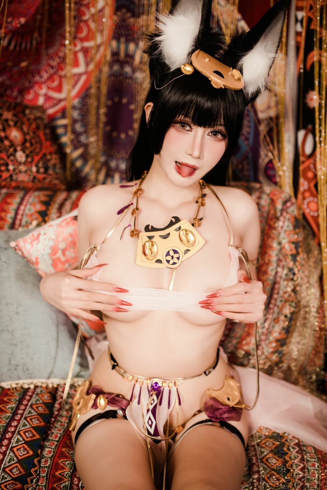 Coser@兔胖胖 – 碧蓝航线 武藏舞娘 (41P)