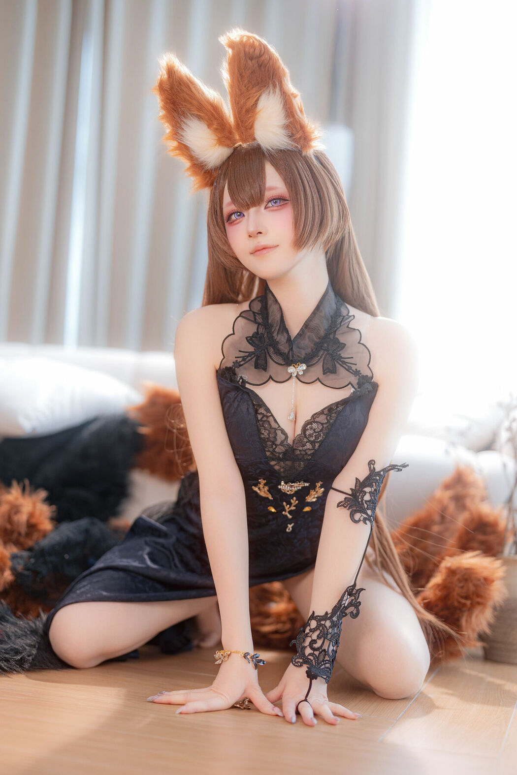 Coser@屿鱼 – 碧蓝航线 天城 礼服 (66P)