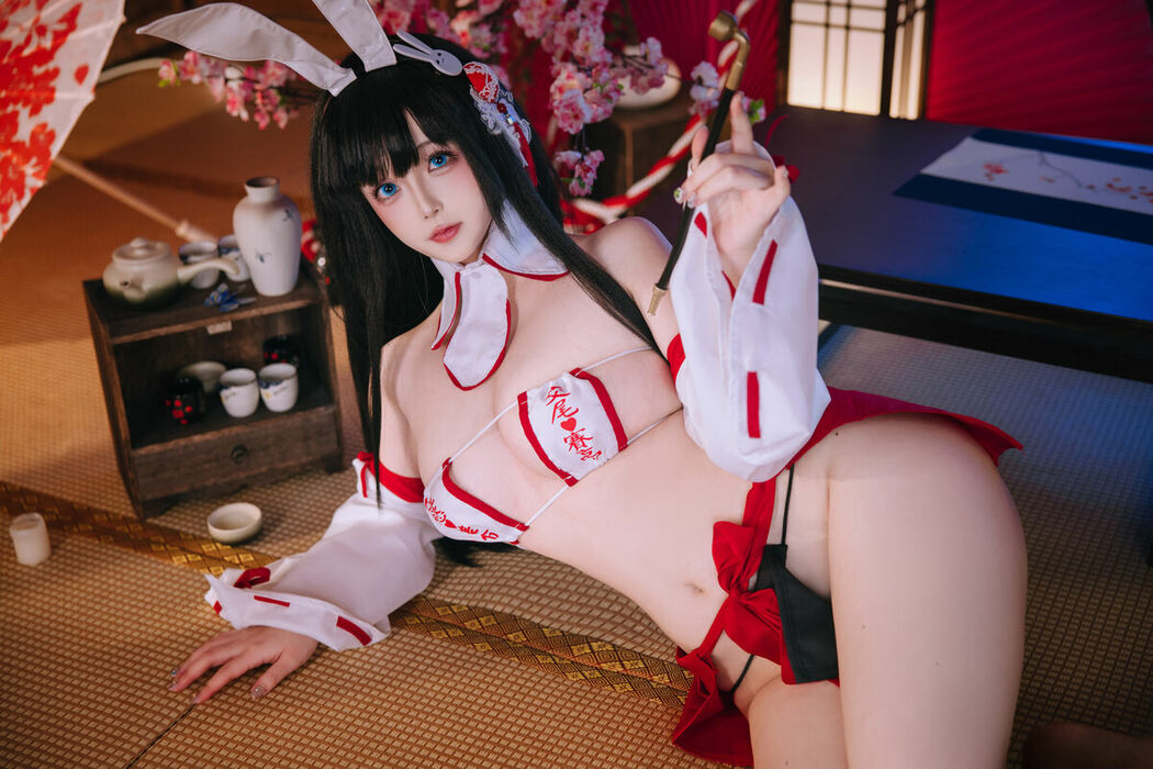 Coser@日奈娇 – 碧蓝航线-大山兔女郎 (47P)