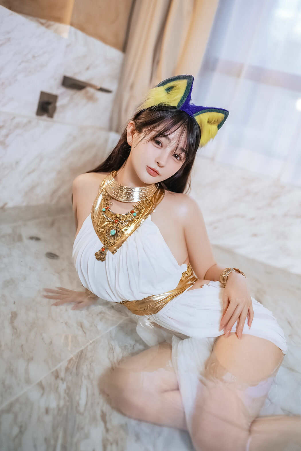Coser@桜井宁宁 – 白色猫娘 Part01 (66P)