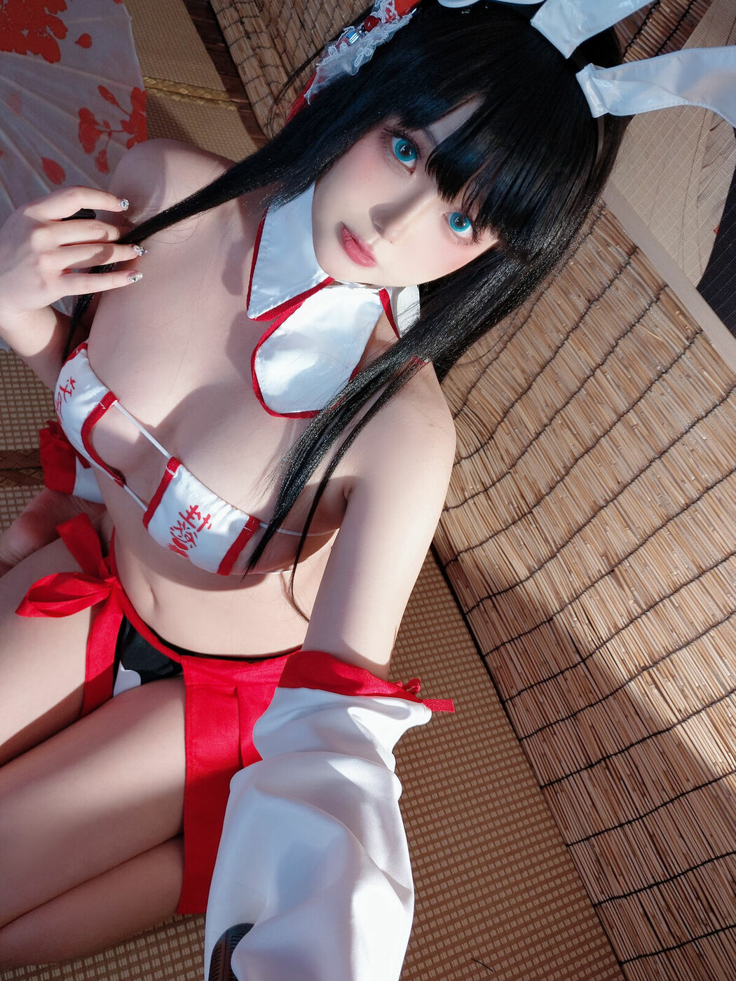 Coser@日奈娇 – 碧蓝航线-大山兔女郎 (47P)