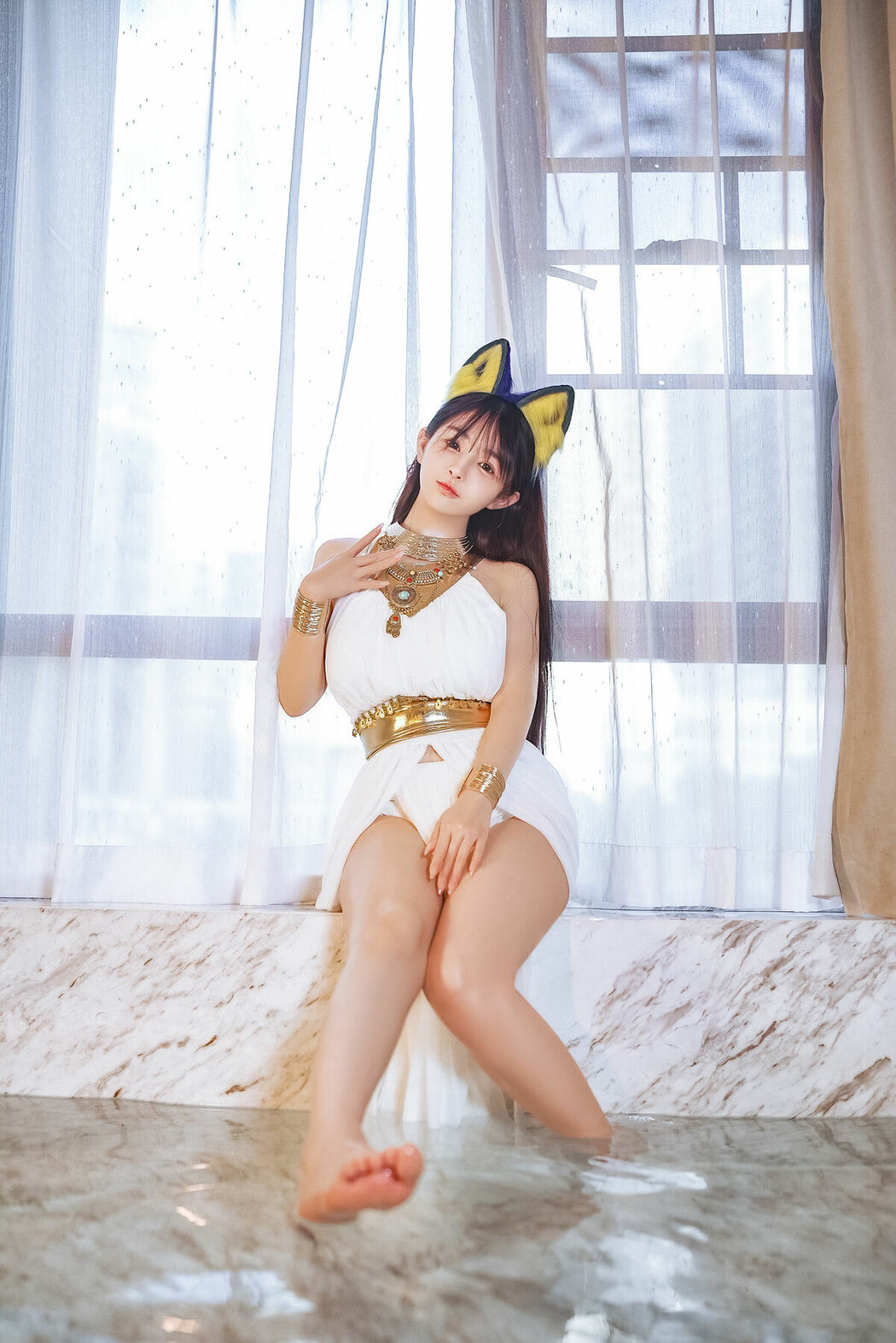 Coser@桜井宁宁 – 白色猫娘 Part01 (66P)