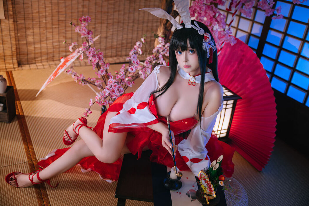 Coser@日奈娇 – 碧蓝航线-大山兔女郎 (47P)