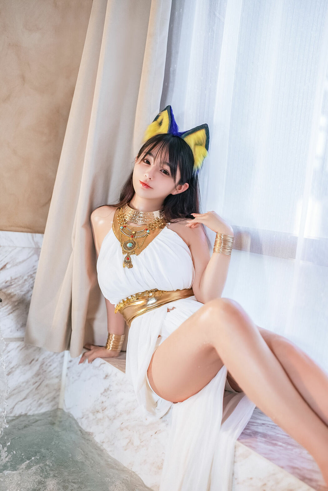 Coser@桜井宁宁 – 白色猫娘 Part01 (66P)