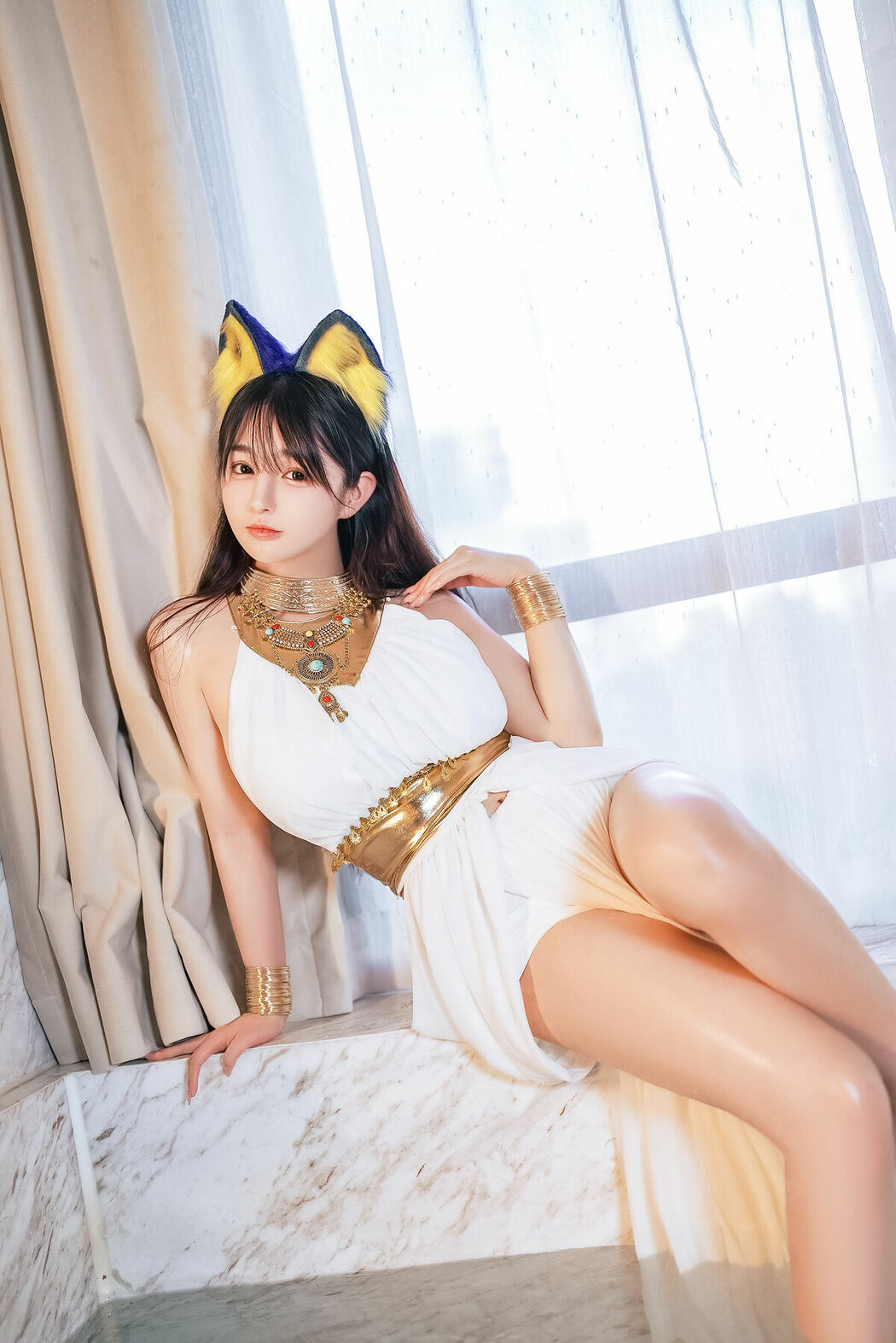 Coser@桜井宁宁 – 白色猫娘 Part01 (66P)