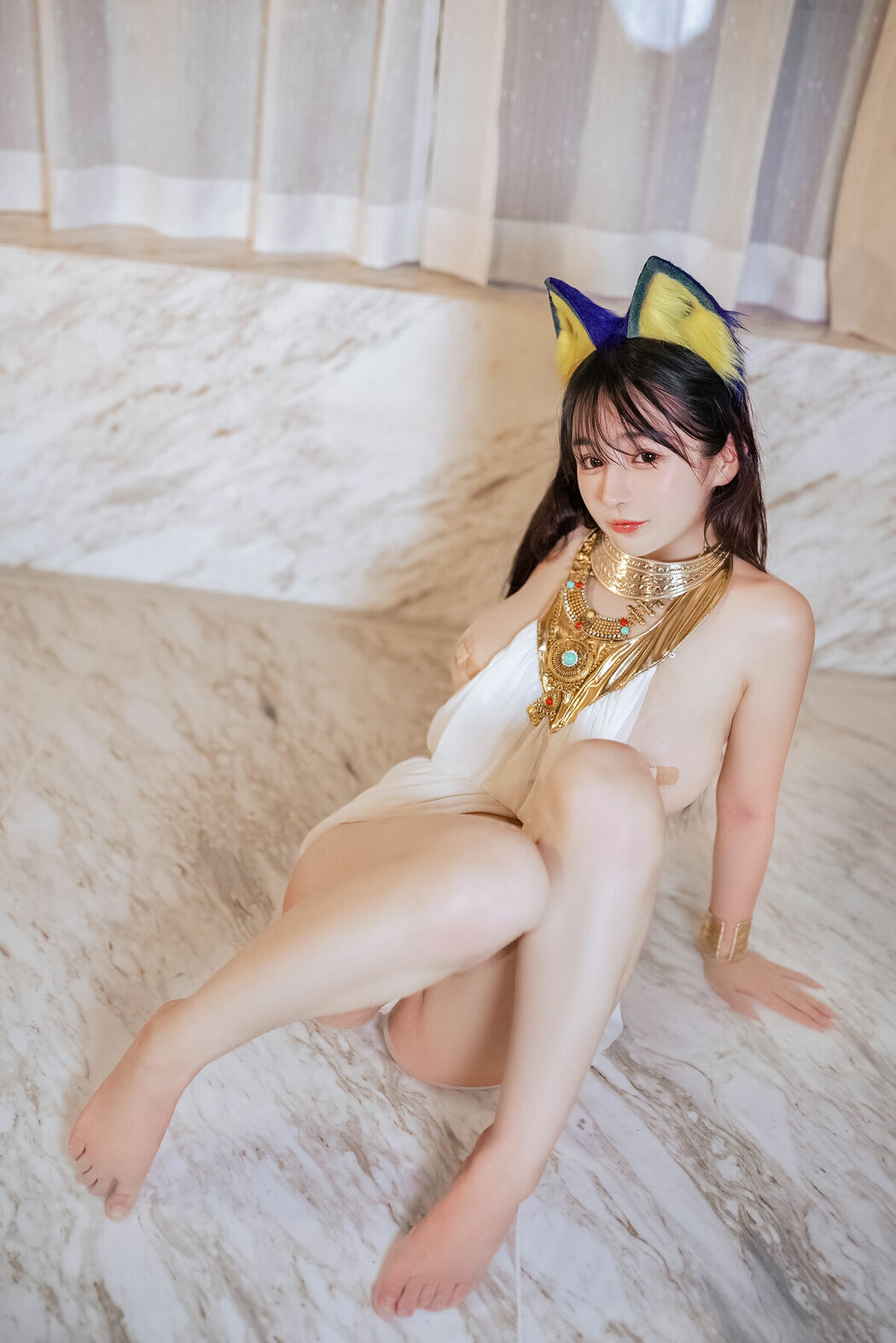 Coser@桜井宁宁 – 白色猫娘 Part02 (66P)