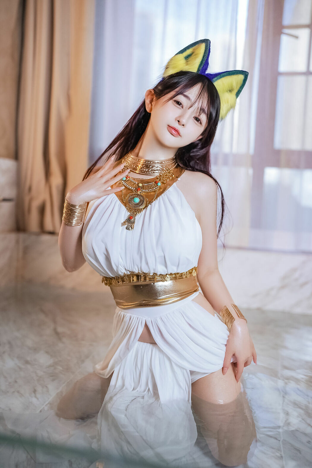 Coser@桜井宁宁 – 白色猫娘 Part01 (66P)