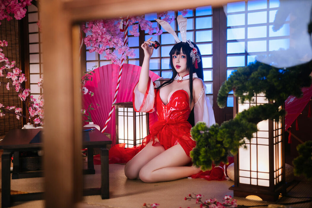 Coser@日奈娇 – 碧蓝航线-大山兔女郎 (47P)