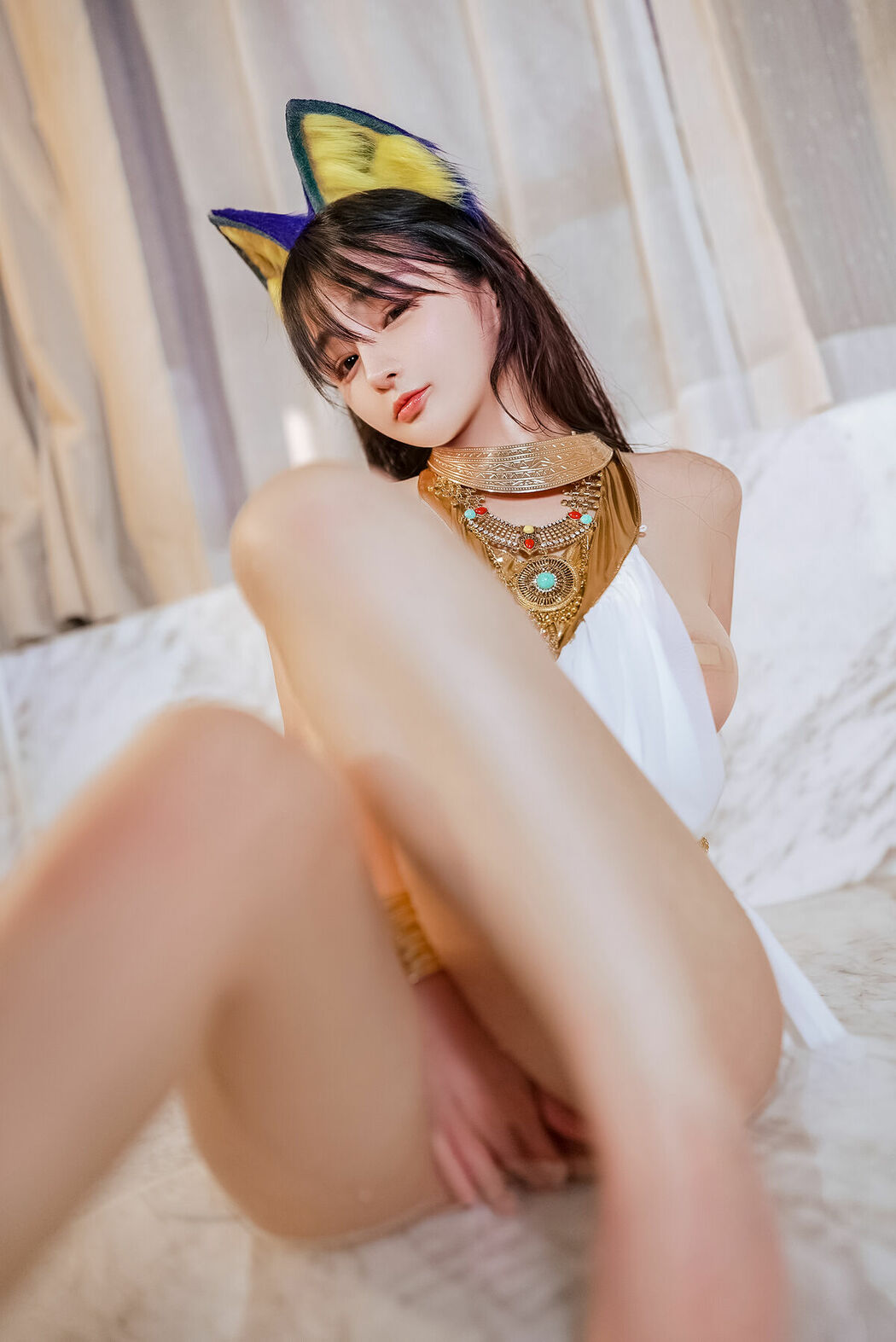 Coser@桜井宁宁 – 白色猫娘 Part02 (66P)