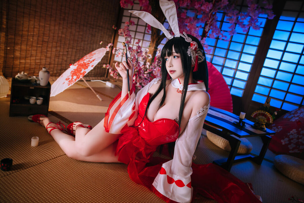 Coser@日奈娇 – 碧蓝航线-大山兔女郎 (47P)