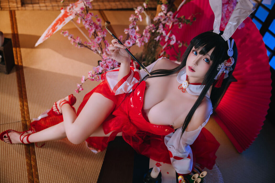Coser@日奈娇 – 碧蓝航线-大山兔女郎 (47P)