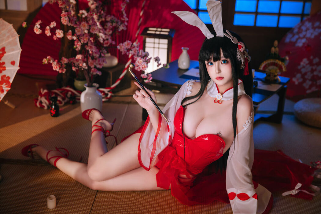 Coser@日奈娇 – 碧蓝航线-大山兔女郎 (47P)