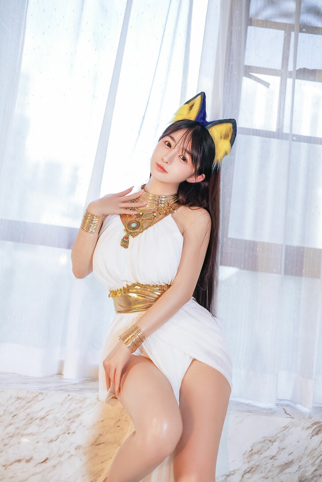 Coser@桜井宁宁 – 白色猫娘 Part01 (66P)
