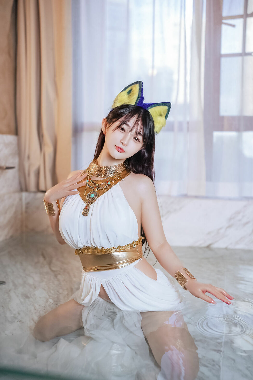 Coser@桜井宁宁 – 白色猫娘 Part01 (66P)