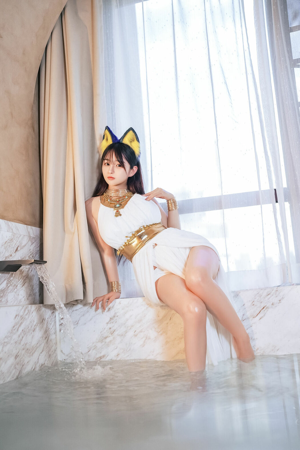 Coser@桜井宁宁 – 白色猫娘 Part01 (66P)