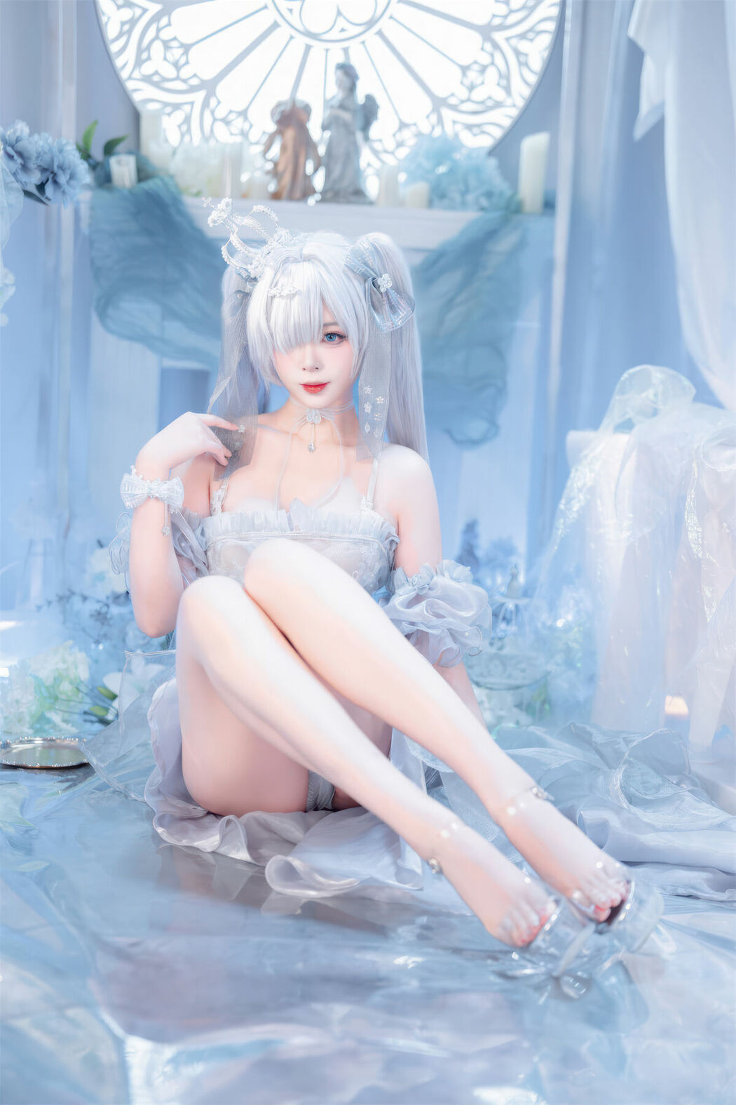 Coser@轩萧学姐 – Nikke胜利女神 灰姑娘 水晶公主 (41P)