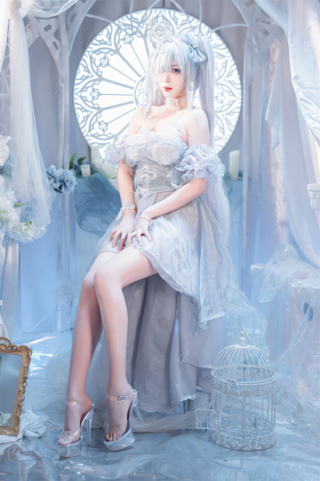 Coser@轩萧学姐 – Nikke胜利女神 灰姑娘 水晶公主 (41P)