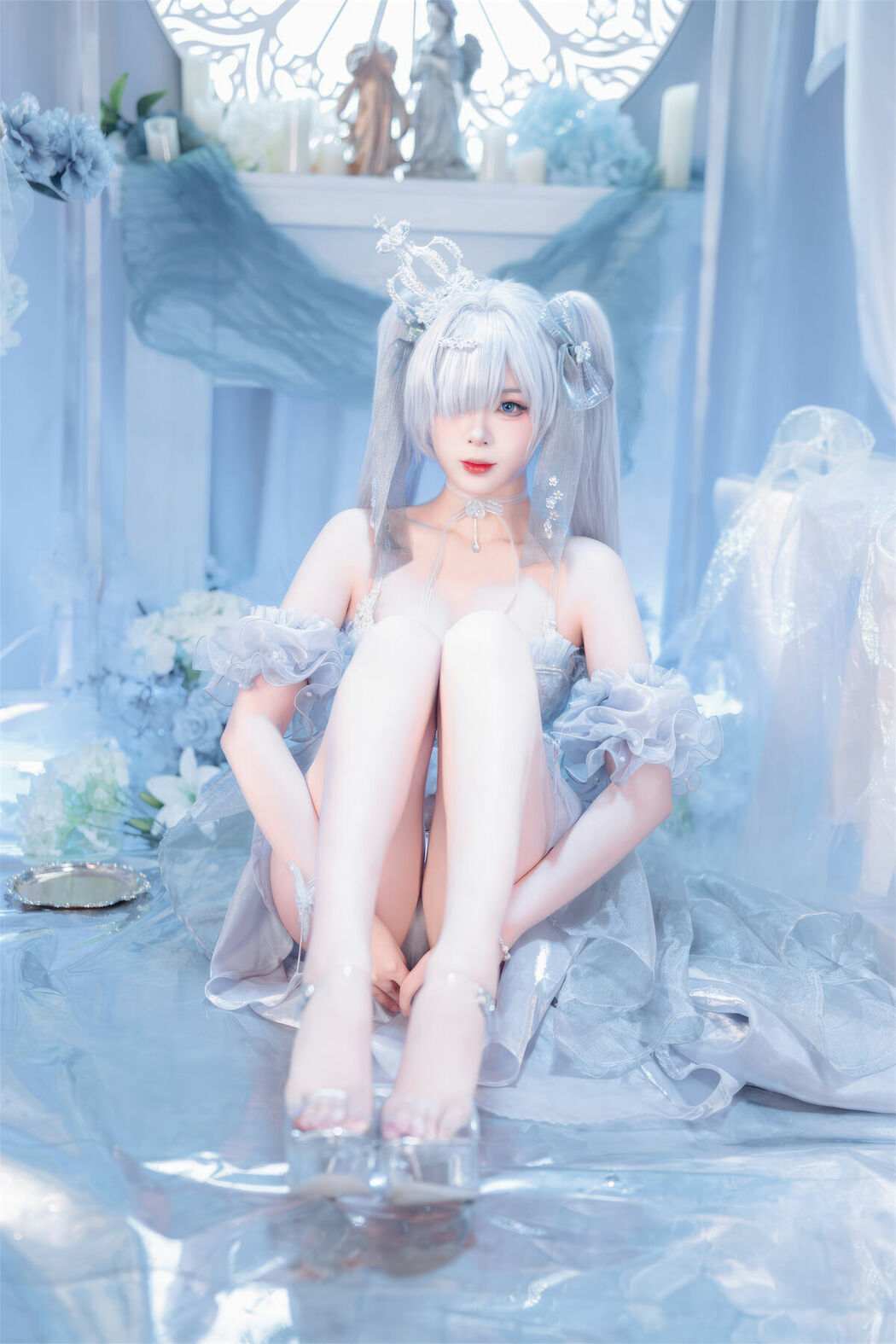 Coser@轩萧学姐 – Nikke胜利女神 灰姑娘 水晶公主 (41P)