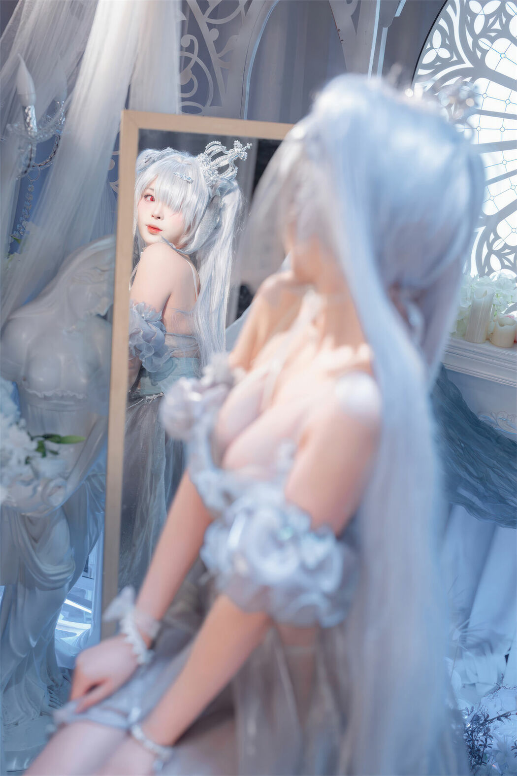 Coser@轩萧学姐 – Nikke胜利女神 灰姑娘 水晶公主 (41P)