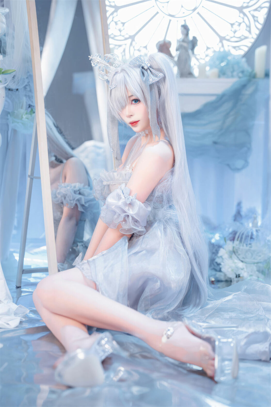 Coser@轩萧学姐 – Nikke胜利女神 灰姑娘 水晶公主 (41P)