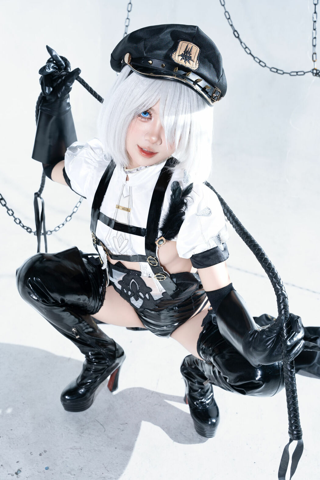 Coser@PoppaChan – 2B Police Part01 (57P – 10V)