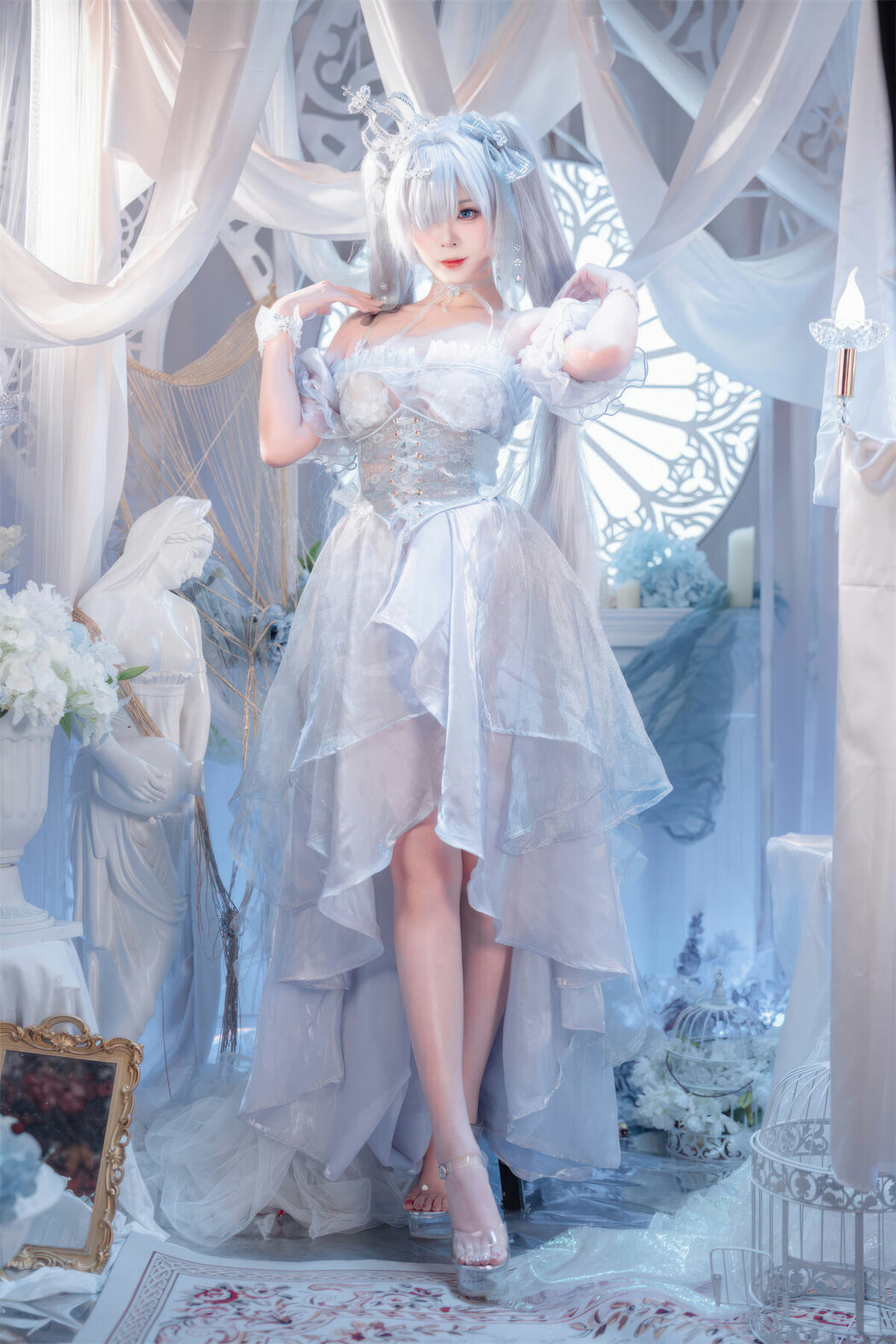 Coser@轩萧学姐 – Nikke胜利女神 灰姑娘 水晶公主 (41P)