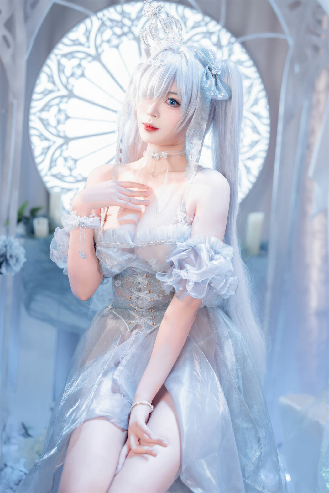 Coser@轩萧学姐 – Nikke胜利女神 灰姑娘 水晶公主 (41P)