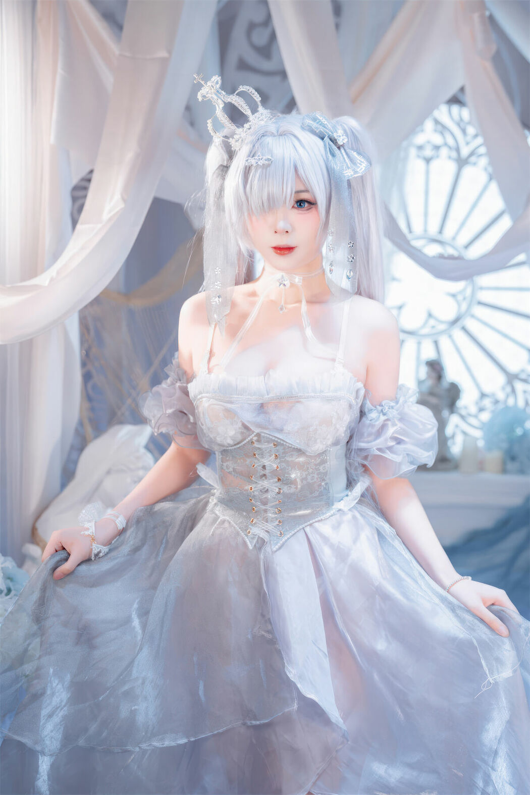 Coser@轩萧学姐 – Nikke胜利女神 灰姑娘 水晶公主 (41P)