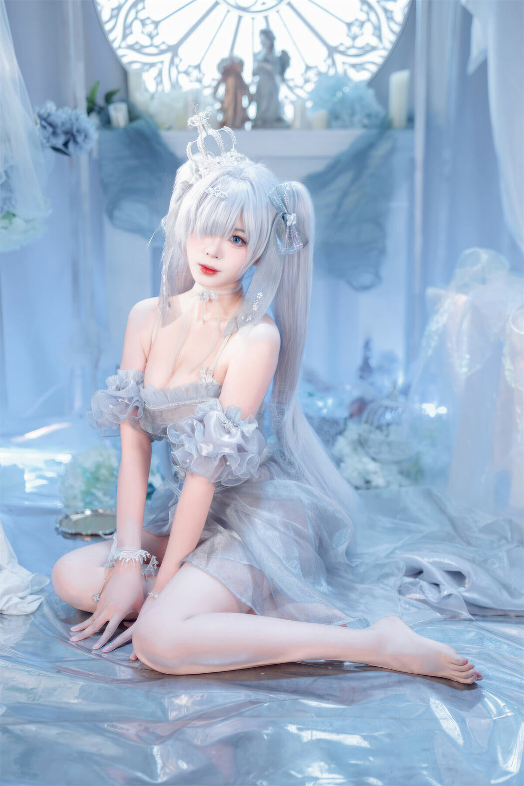 Coser@轩萧学姐 – Nikke胜利女神 灰姑娘 水晶公主 (41P)