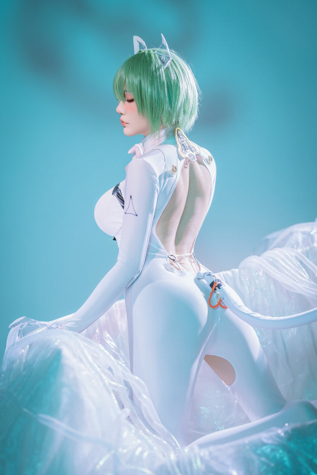 Coser@星之迟迟Hoshilily – 碧蓝航线 纳西莫夫 (35P)