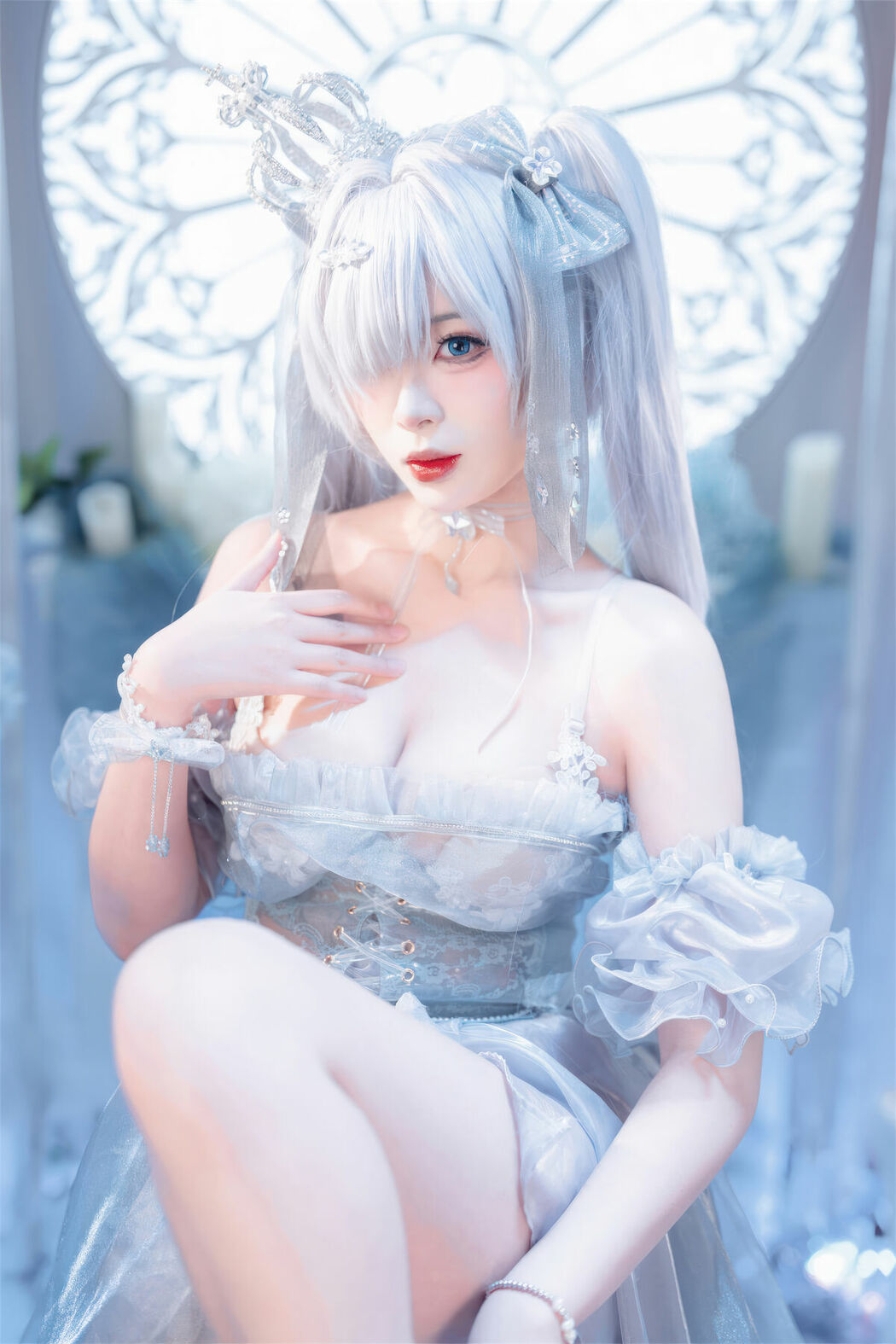 Coser@轩萧学姐 – Nikke胜利女神 灰姑娘 水晶公主 (41P)