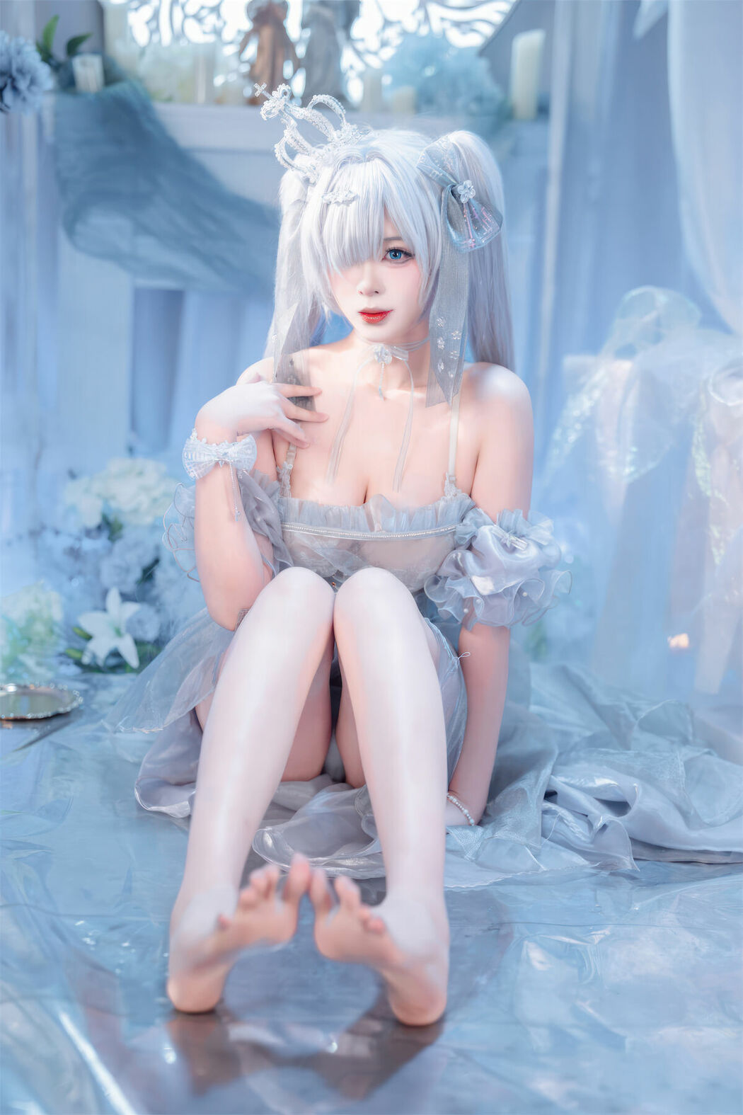 Coser@轩萧学姐 – Nikke胜利女神 灰姑娘 水晶公主 (41P)