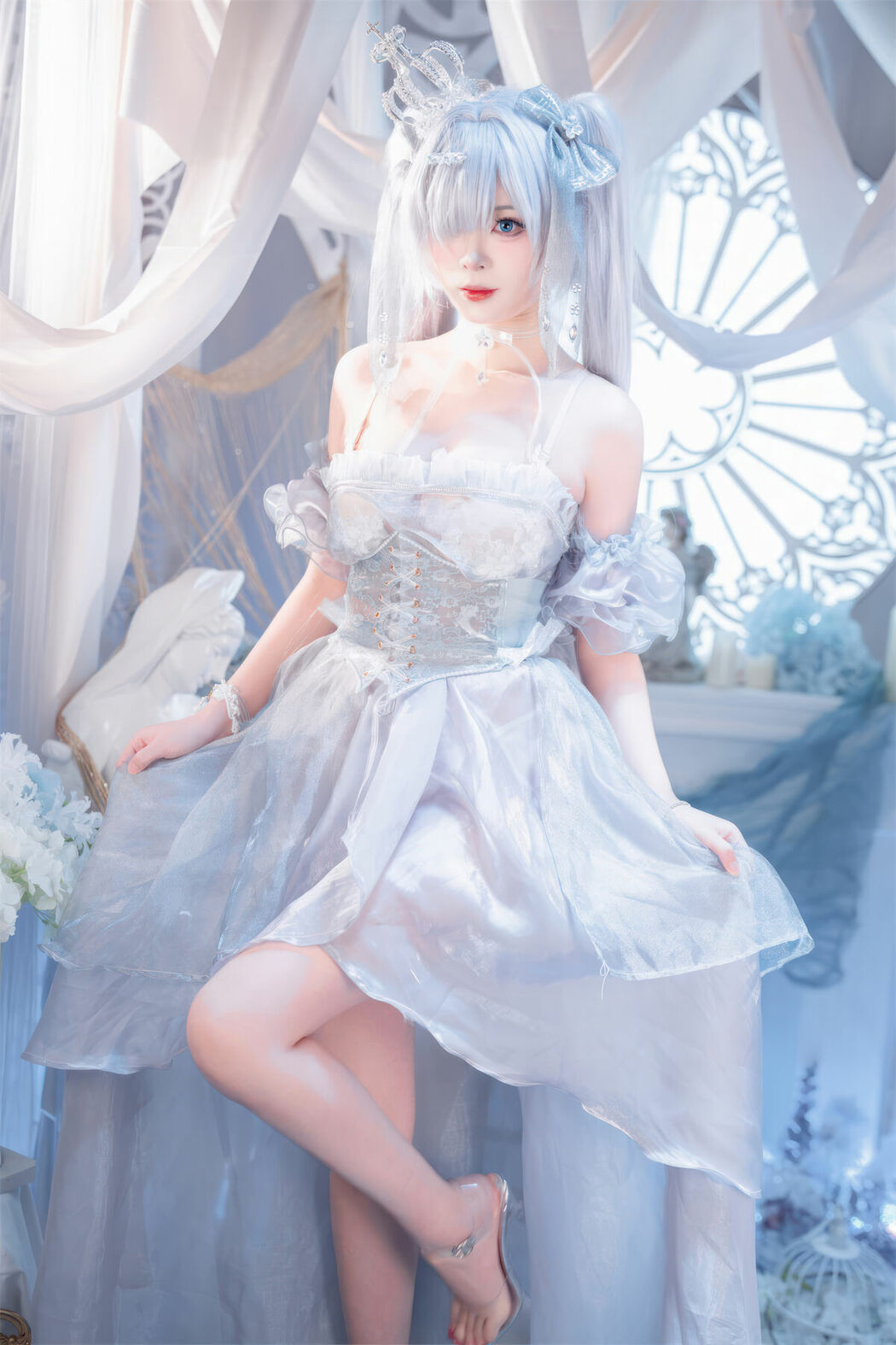 Coser@轩萧学姐 – Nikke胜利女神 灰姑娘 水晶公主 (41P)