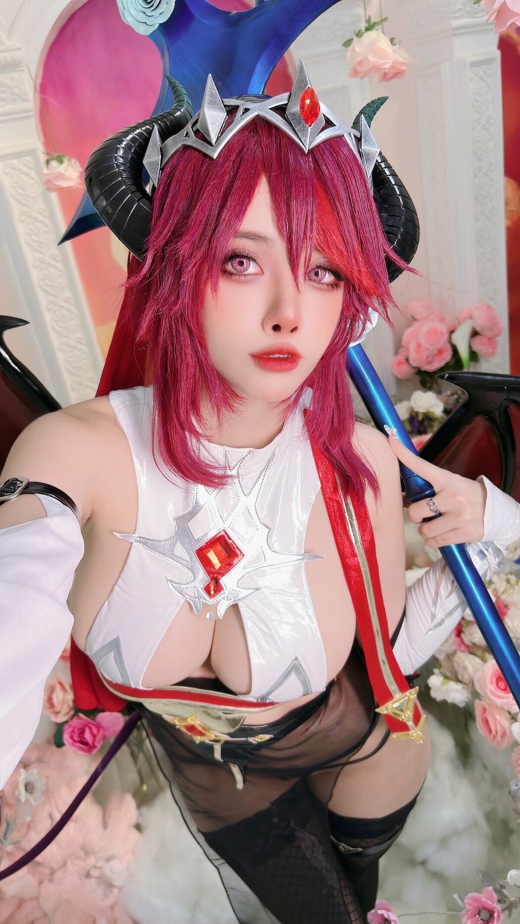 Coser@Byoru – Rosaria Succubus Genshin Impact (62P)