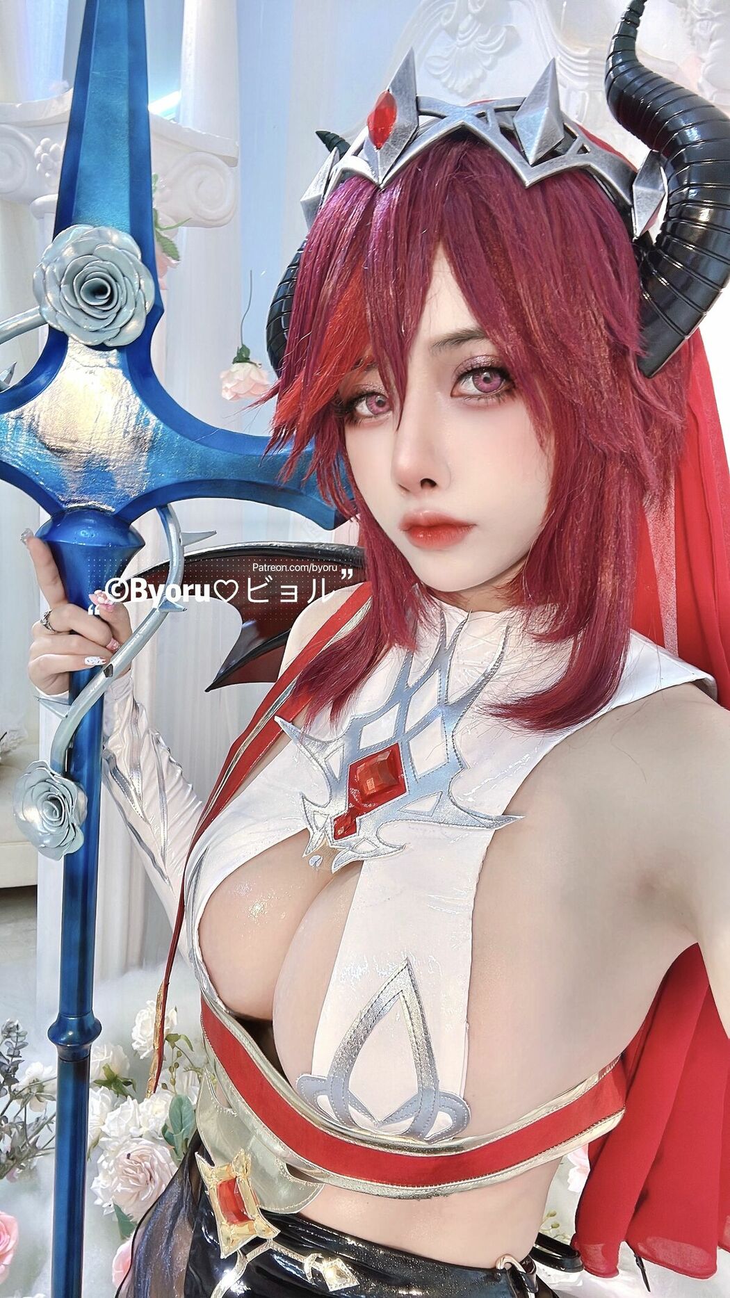 Coser@Byoru – Rosaria Succubus Genshin Impact (62P)
