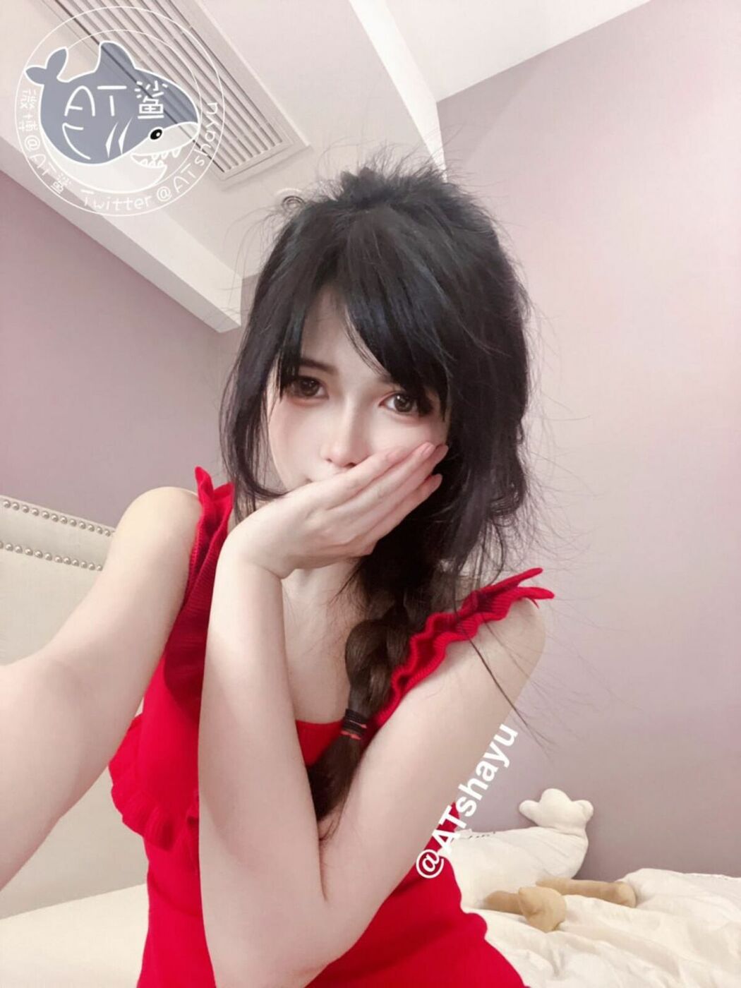 Coser@AT鲨 – 小红裙 (61P)