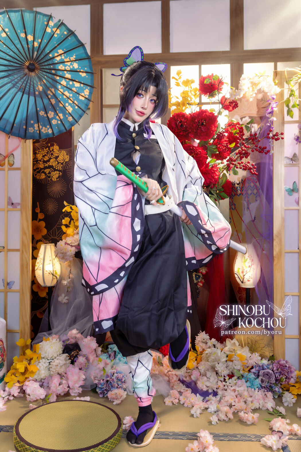 Coser@Byoru – Shinobu Kochou HD – 鬼灭之刃 蝴蝶忍 (73P – 27V)