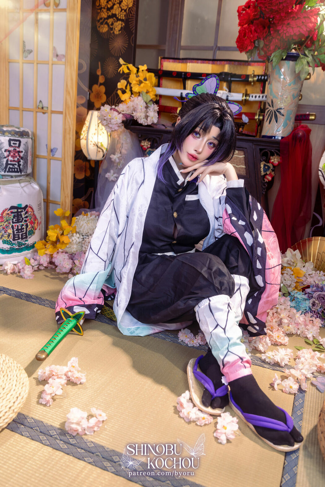 Coser@Byoru – Shinobu Kochou HD – 鬼灭之刃 蝴蝶忍 (73P – 27V)