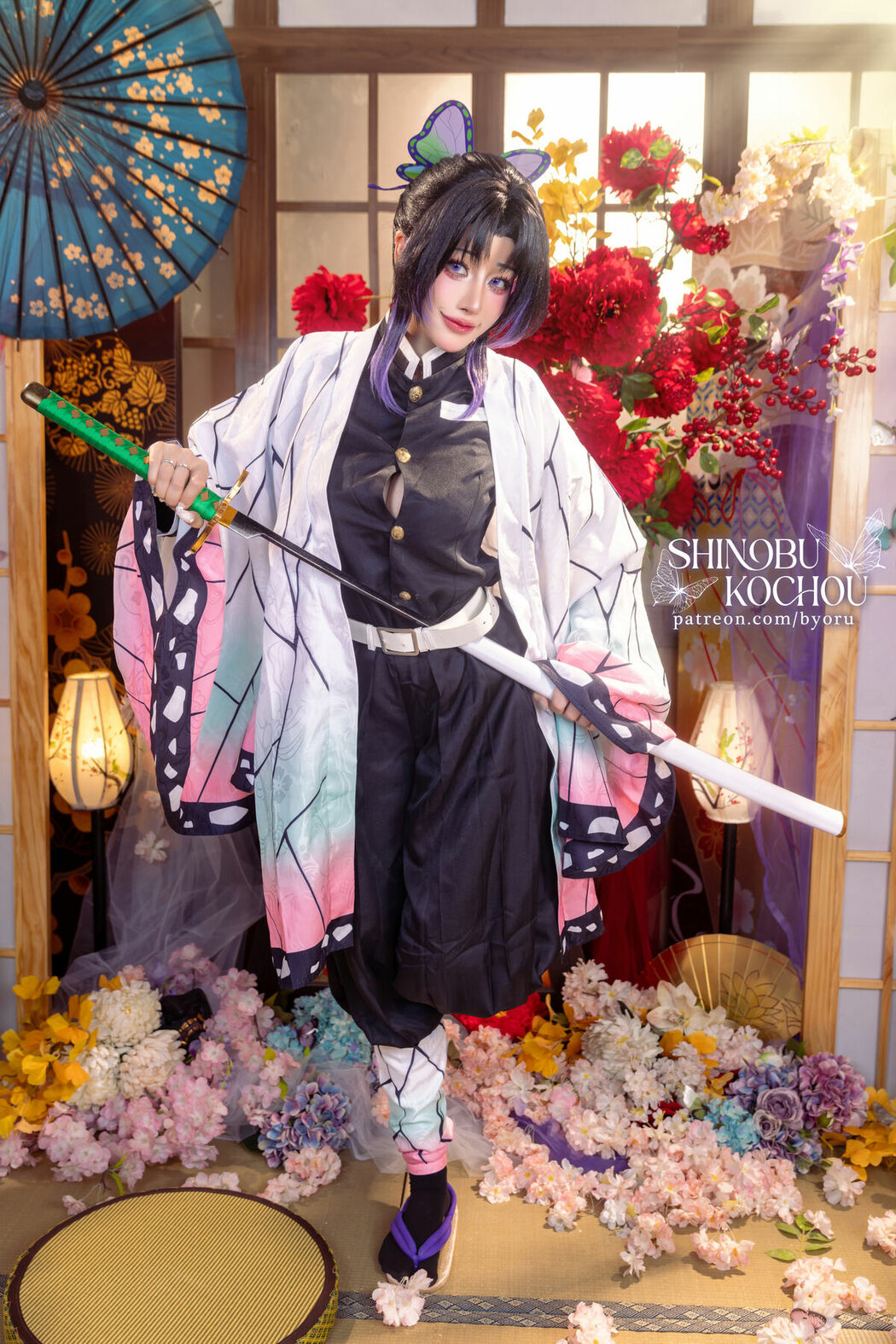 Coser@Byoru – Shinobu Kochou HD – 鬼灭之刃 蝴蝶忍 (73P – 27V)