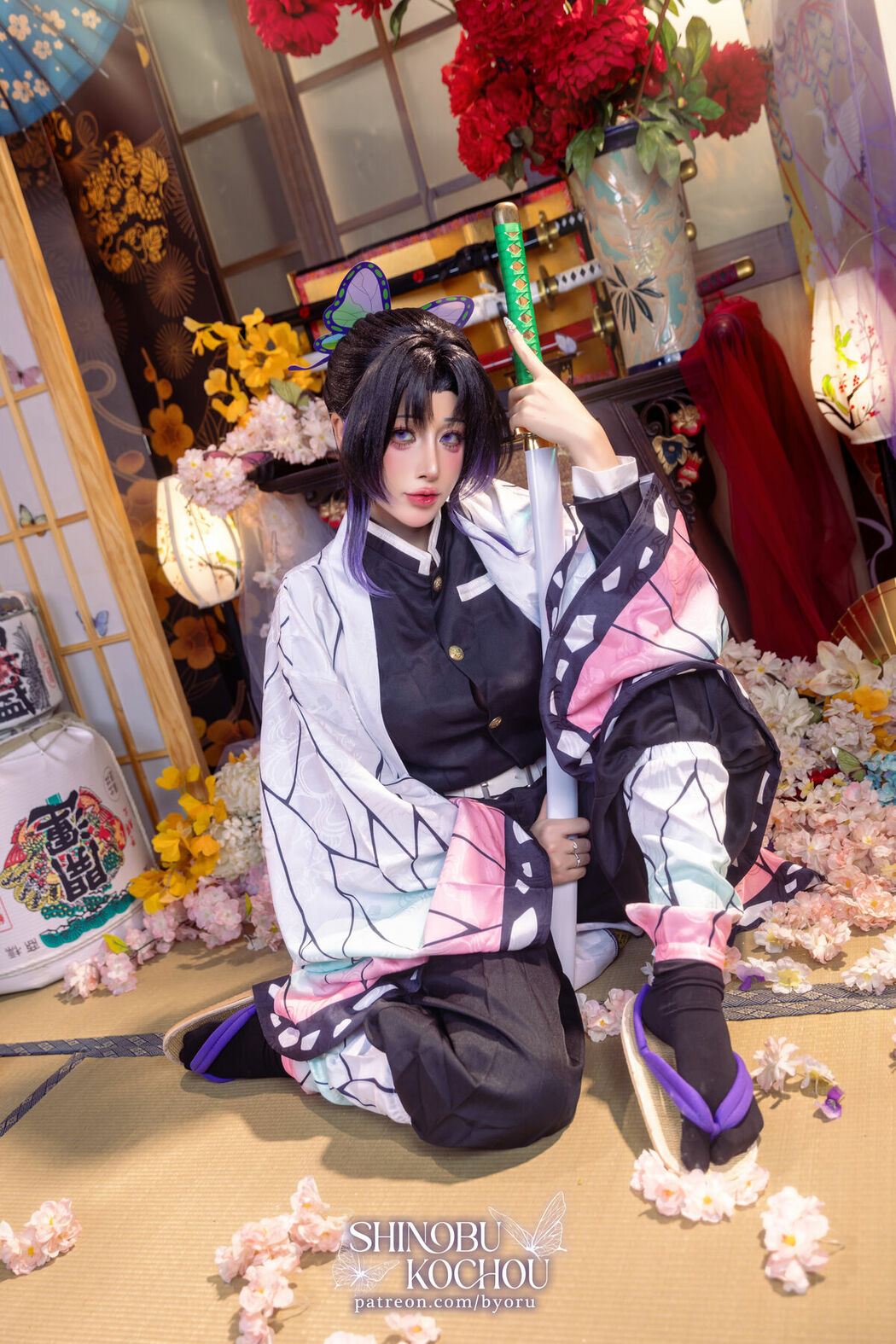 Coser@Byoru – Shinobu Kochou HD – 鬼灭之刃 蝴蝶忍 (73P – 27V)