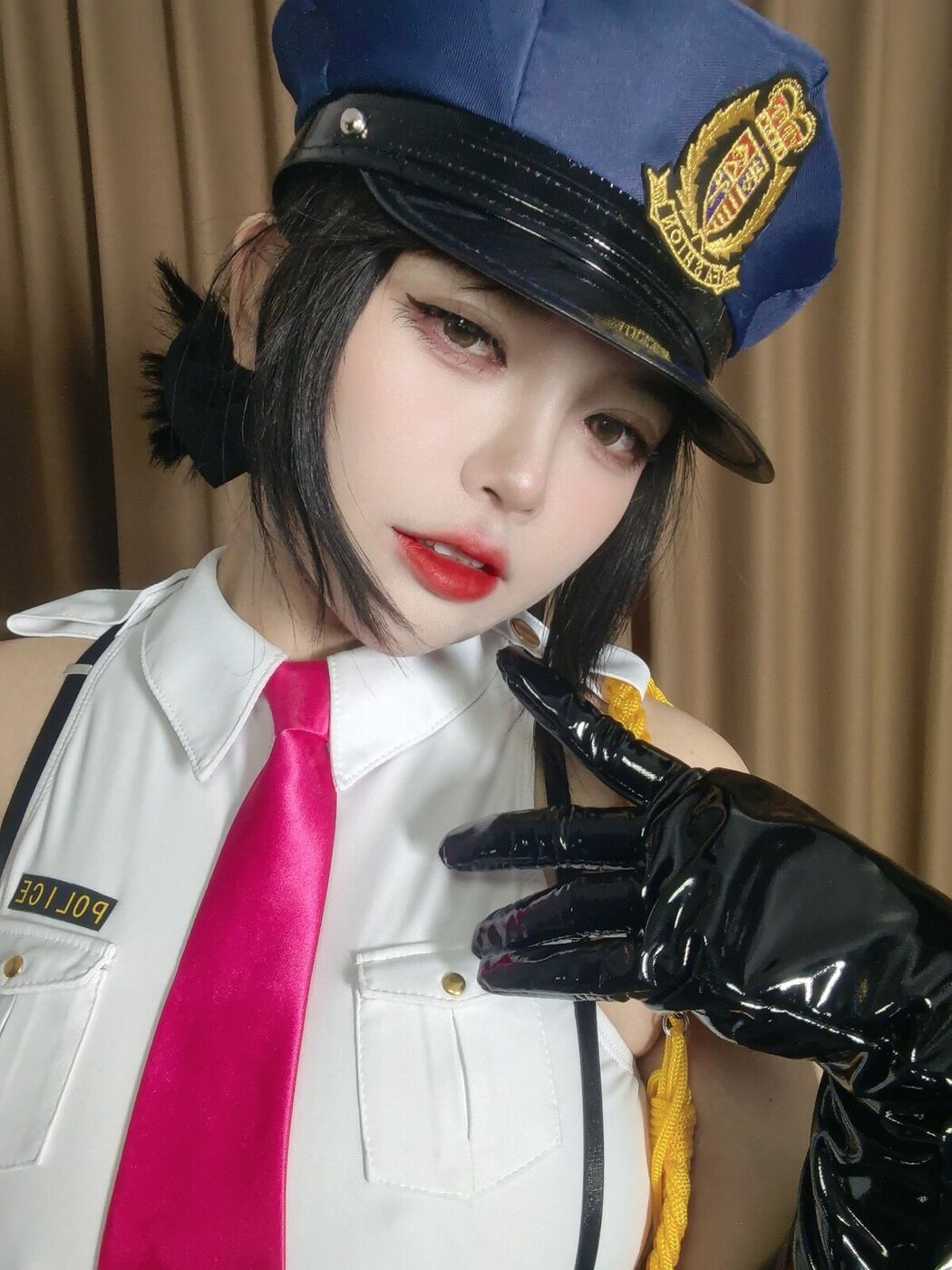 Coser@葛生w – 宇都宫沙希女警 (61P – 4V)