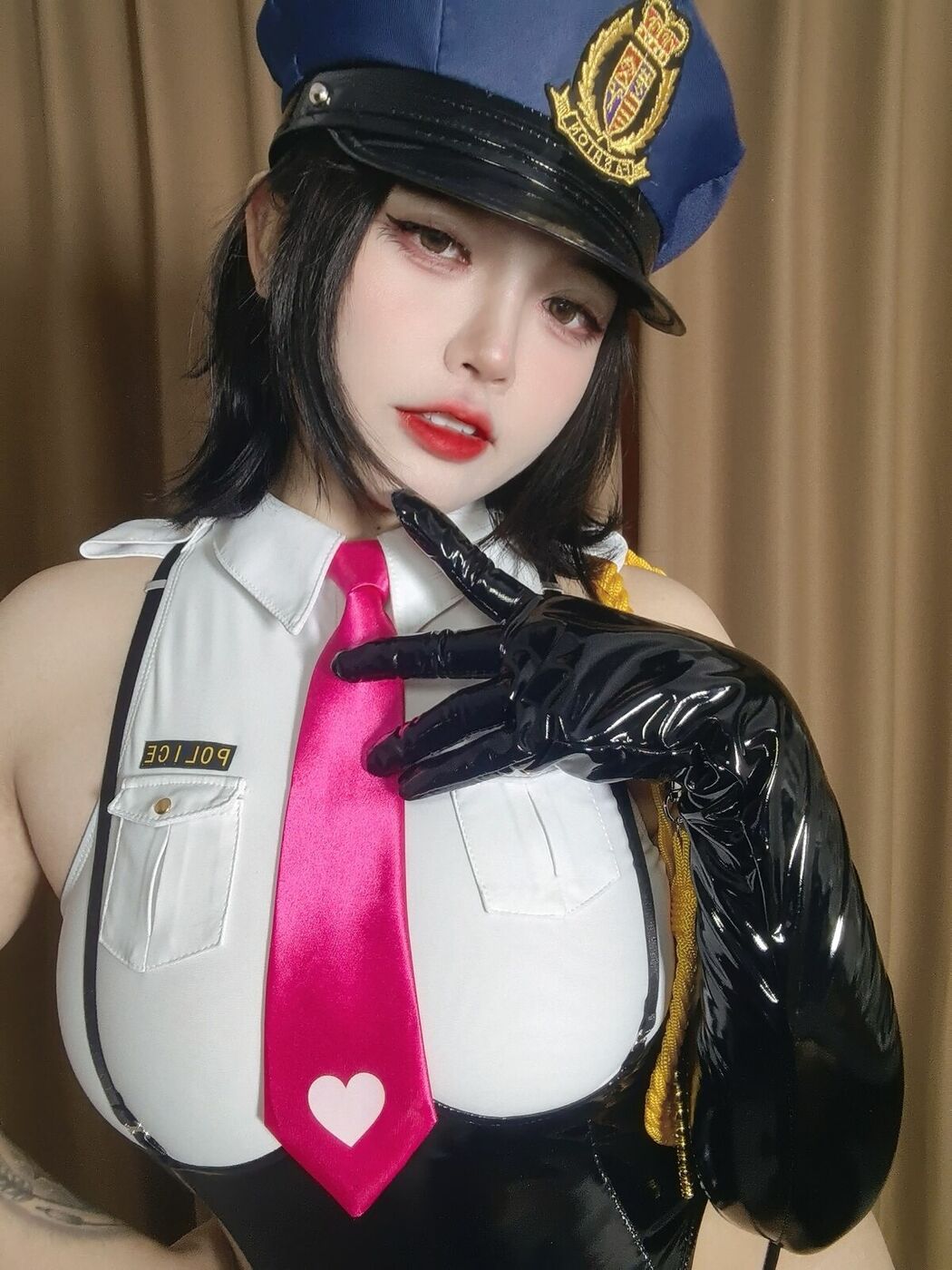 Coser@葛生w – 宇都宫沙希女警 (61P – 4V)