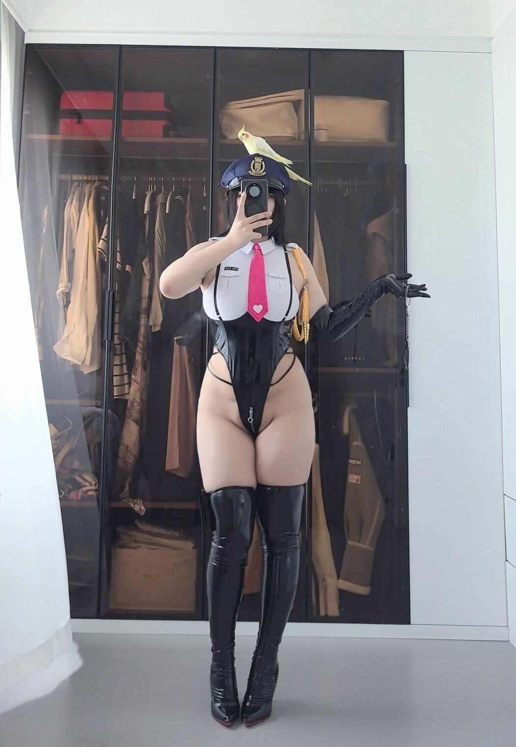 Coser@葛生w – 宇都宫沙希女警 (61P – 4V)