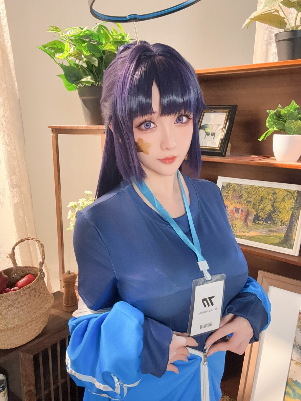 Coser@星之迟迟Hoshilily – 蔚蓝档案-早濑优香体操服 (70P – 1V)