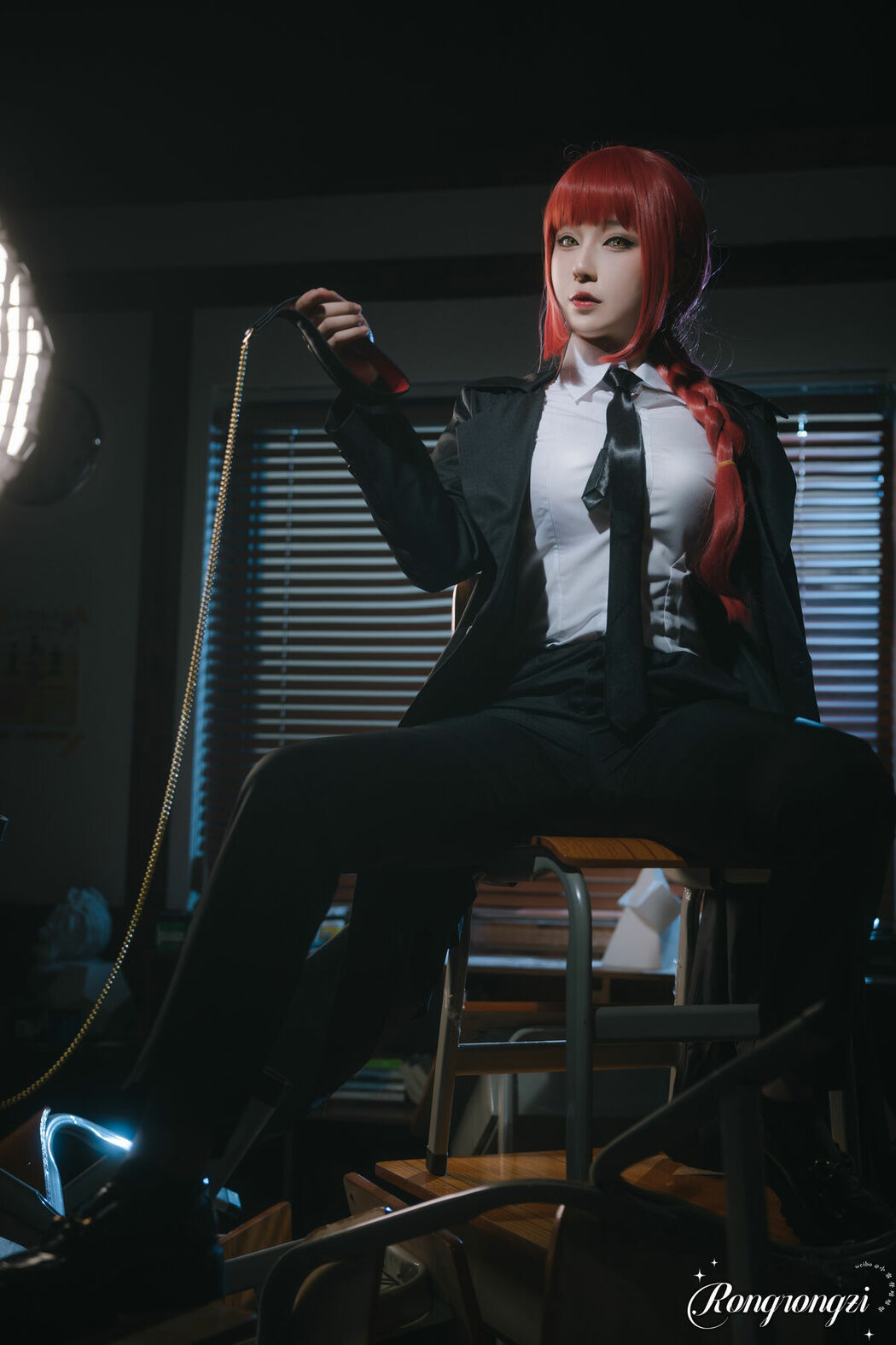 Coser@小容仔咕咕咕w – 链锯人 玛奇玛 (46P)