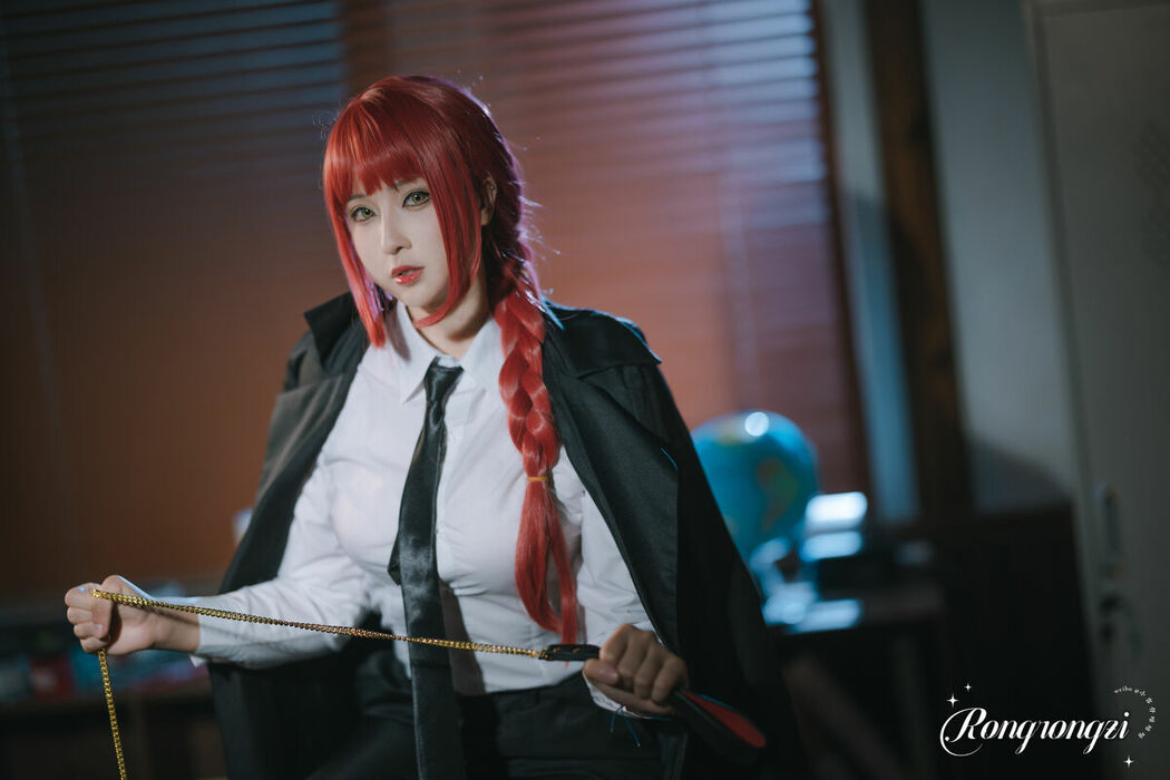 Coser@小容仔咕咕咕w – 链锯人 玛奇玛 (46P)