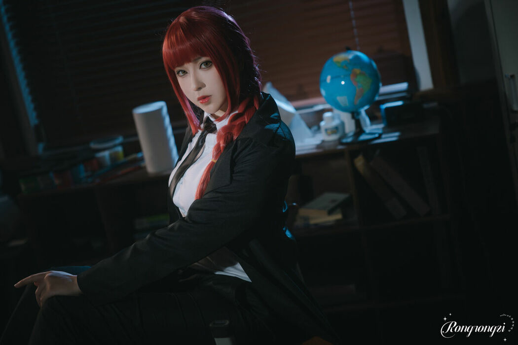 Coser@小容仔咕咕咕w – 链锯人 玛奇玛 (46P)