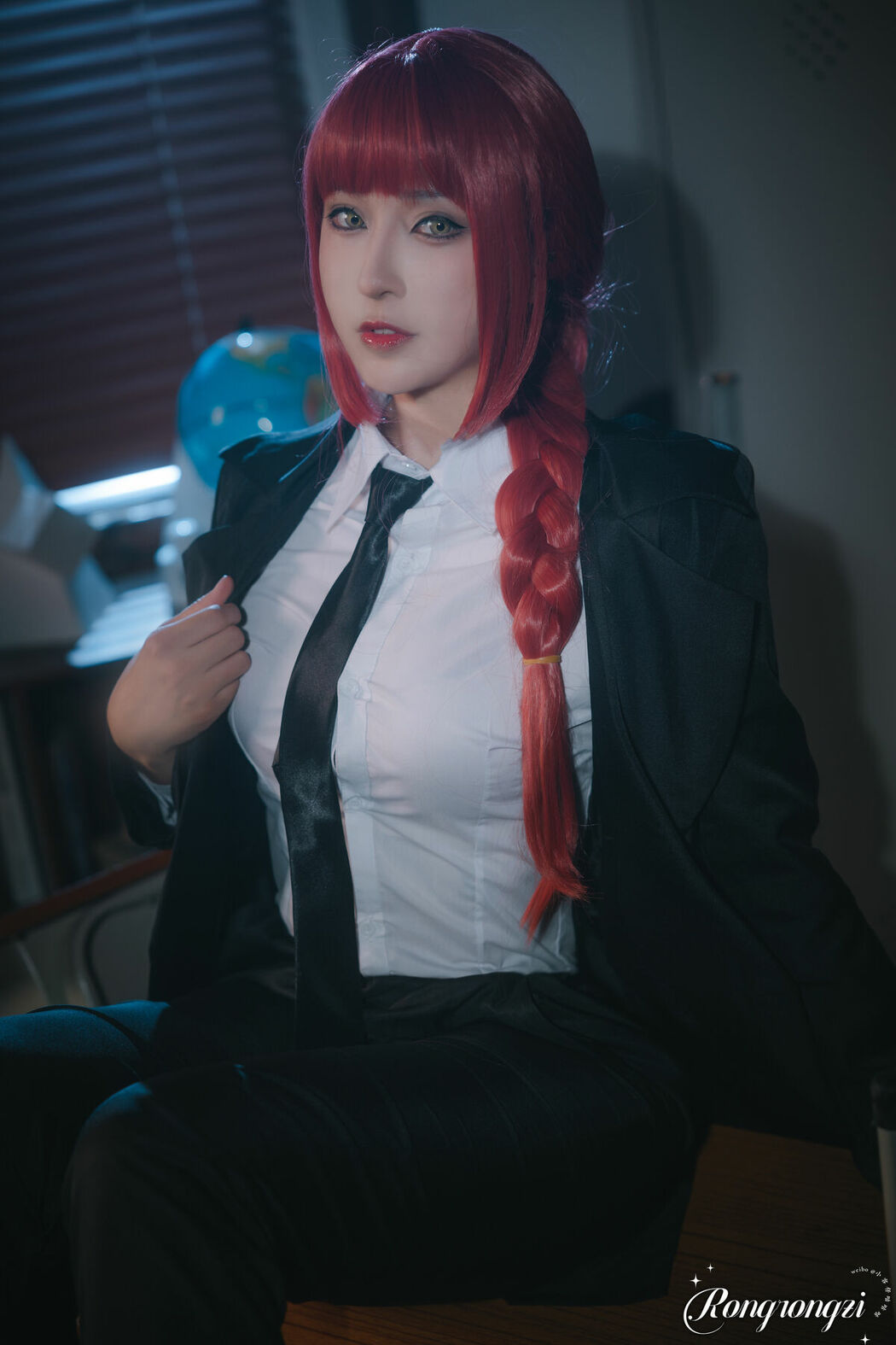 Coser@小容仔咕咕咕w – 链锯人 玛奇玛 (46P)